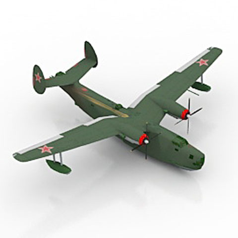 Free Green Airplane 3d models for 3ds Max Library Download